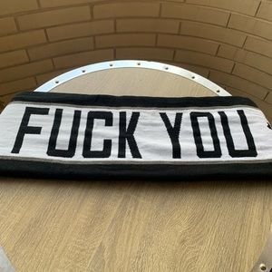 Fuck You Novelty Scarf 💀